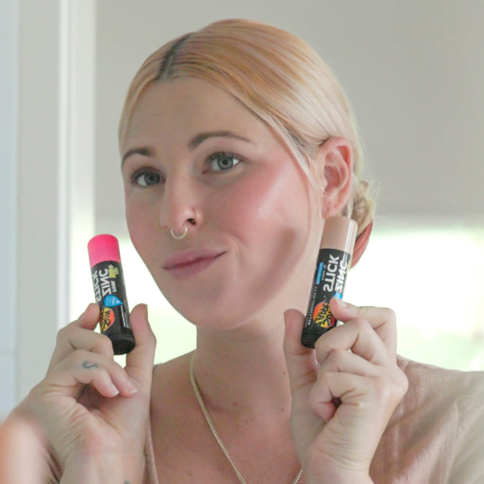 Zinc Sticks Beauty 3-Pack: Light Skin Tone, Dark Skin Tone, Pink- SPF 50+