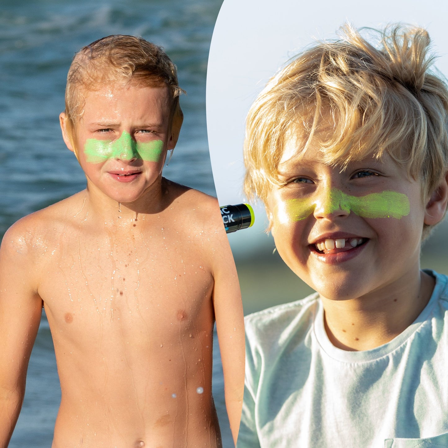 Zinc Sticks Rainbow 4 Pack: Pink, Blue, Yellow & Green SPF 50+