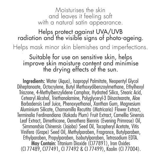 Tinted Moisturiser SPF 50+ Light/Medium