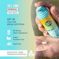 Pure Zinc Mineral Sunscreen SPF 50 - Pump Bottle