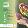Mosquito Repellent Sunscreen SPF 50 – DEET-Free, Tinted