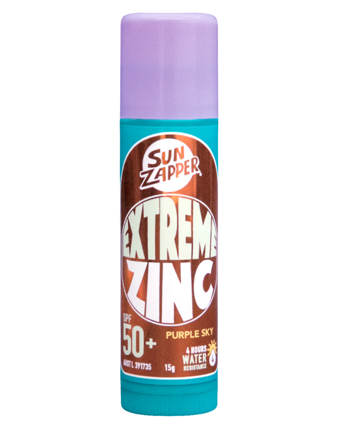 Extreme Zinc Stick SPF 50+ 15g 10 Colours Water Resistant - Sun